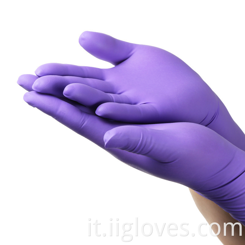 Factory Wholesale Multi-Occasion Life Essential Red Nitrile protettive guanti guanti rossi usa e getta